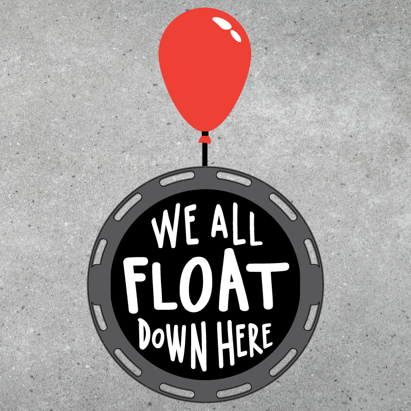 WE ALL FLOAT DOWN HERE - cinnamon cider scented